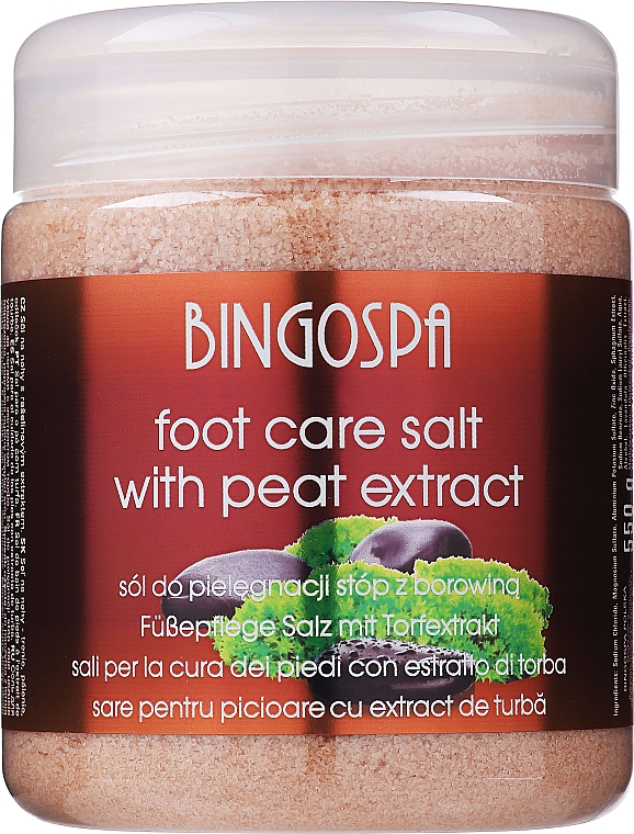 Fußsalz mit Schlamm - BingoSpa Sea Salt