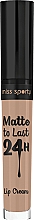 Düfte, Parfümerie und Kosmetik Matter Lippenstift - Miss Sporty Matte To Last 24h Lip Cream