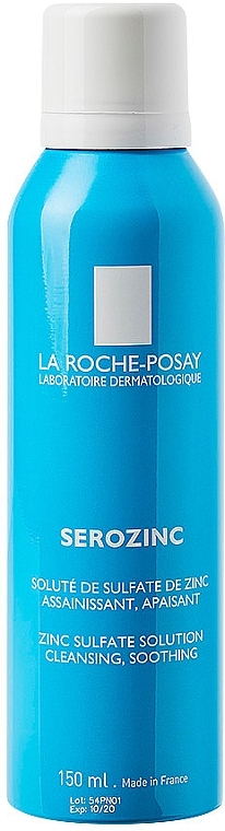 Beruhigende Spraylösung zur Porenverfeinerung mit Zinksulfat - La Roche-Posay Serozinc — Bild N1
