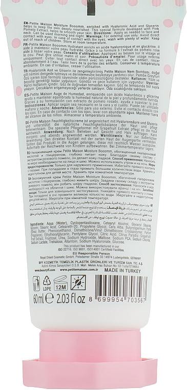 Feuchtigkeitsspendende Gesichtscreme mit Hyaluronsäure - Petite Maison Deep Hydration Face Cream — Bild N1