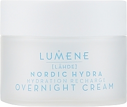 Gesichtscreme - Lumene Nordic Hydra Hydration Recharge Overnight Cream  — Bild N1