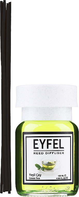 Raumerfrischer Green Tea - Eyfel Perfume Green Tea Reed Diffuser  — Bild N2