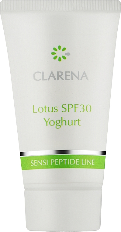 Sonnenschutzcreme mit Jogurt und Lotus Extrakt SPF 30 - Clarena Immun Balance Line Clarena ILotus SPF 30 — Bild N1