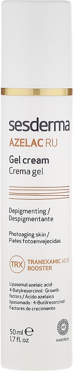 Depigmentierendes Gesichtscreme-Gel - SesDerma Laboratories Azelac Ru Gel Cream — Bild N2