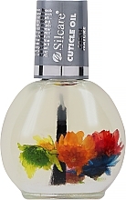 Düfte, Parfümerie und Kosmetik Nagel- und Nagelhautöl mit Blumen Pfirsich - Silcare Cuticle Oil Peach Nature