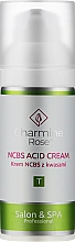 Gesichtscreme mit Säuren für zu Akne neigende und seborrhoische Haut mit Verfärbungen und Aknenarben - Charmine Rose NCBS Acid Cream — Bild N1