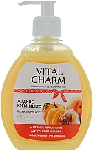Flüssige Creme-Seife Milch und Aprikose - Vital Charm Milk and Apricot — Bild N1