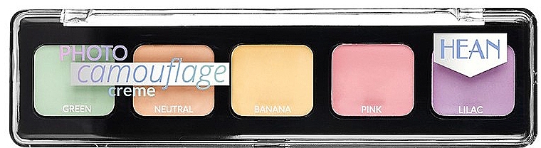 Creme Concealer-Palette - Hean Photo Camouflage Cream Concealer Palette — Bild N1