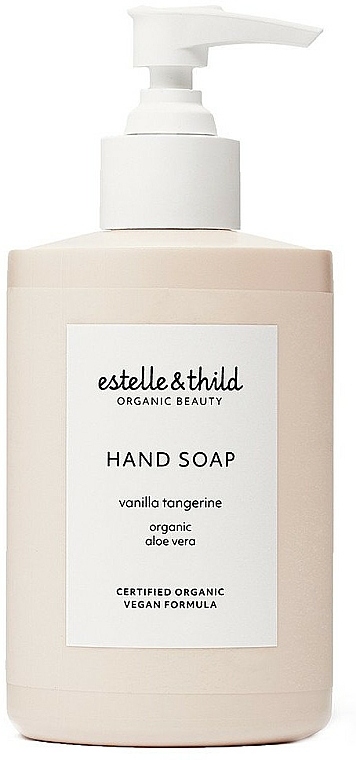 Flüssige Handseife mit Aloe Vera - Estelle & Thild Vanilla Tangerine Hand Soap — Bild N1