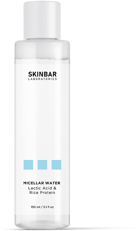 Mizellares Gesichtsreinigungswasser mit Milchsäure und Reisproteinen - SKINBAR Lactic Acid & Rice Protein Micellar Water — Bild N6