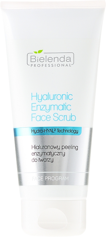 Enzymatisches Gesichtspeeling mit Hyaluronsäure - Bielenda Professional Hydra-Hyal Injection Hyaluronic Enzymatic Face Scrub