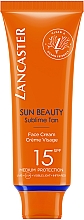 Düfte, Parfümerie und Kosmetik Sonnenschutz-Gesichtscreme - Lancaster Sun Beauty SPF15