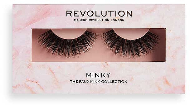 Künstliche Wimpern - Makeup Revolution 3D Faux Mink Lashes Minky — Bild N1