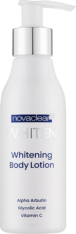 Aufhellende Körperlotion mit Vitamin C und Glykolsäure - Novaclear Whiten Whitening Body Lotion — Bild N1