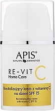 Revitalisierende Tagescreme für das Gesicht mit Vitamin C SPF 15 - Apis Professional Re-Vit C Home Care Revitalizing Day Cream With Vitamin C SPF 15 — Bild N1