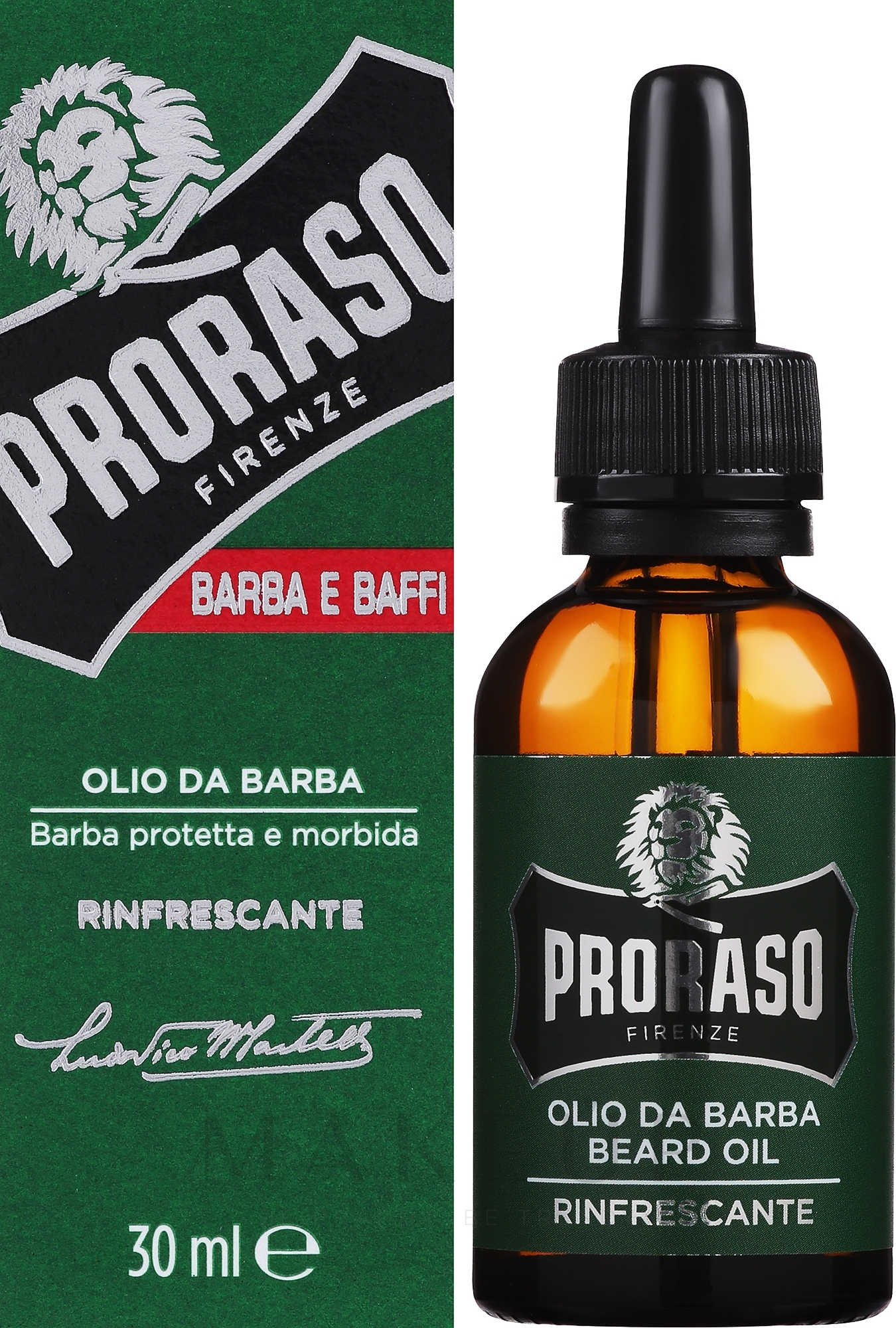 Erfrischendes Bartöl - Proraso Refreshing Beard Oil — Bild 30 ml