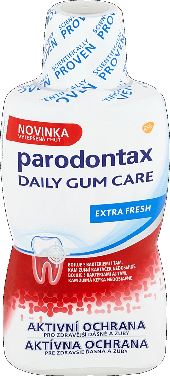 Mundwasser - Parodontax Daily Gum Care Extra Fresh — Bild N1