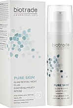 Verjüngendes Nachtfluid mit Hyaluronsäure und Peptiden - Biotrade Pure Skin Glow Revival Night Fluid — Bild N4