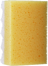 Badeschwamm Quadrat groß gelb - LULA — Bild N1