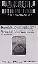 Farbige Kontaktlinsen grau 2 St. - Clearlab Clearcolor 55 — Bild N2
