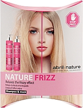 Haarpflegeset Stop Frizz - Abril et Nature Nature Frizz (Haarshampoo 30ml + Haarmaske 30ml) — Bild N1