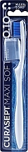 Düfte, Parfümerie und Kosmetik Zahnbürste Maxi Soft 0.10 weich weiß mit blauen Borsten - Curaprox Curasept Toothbrush