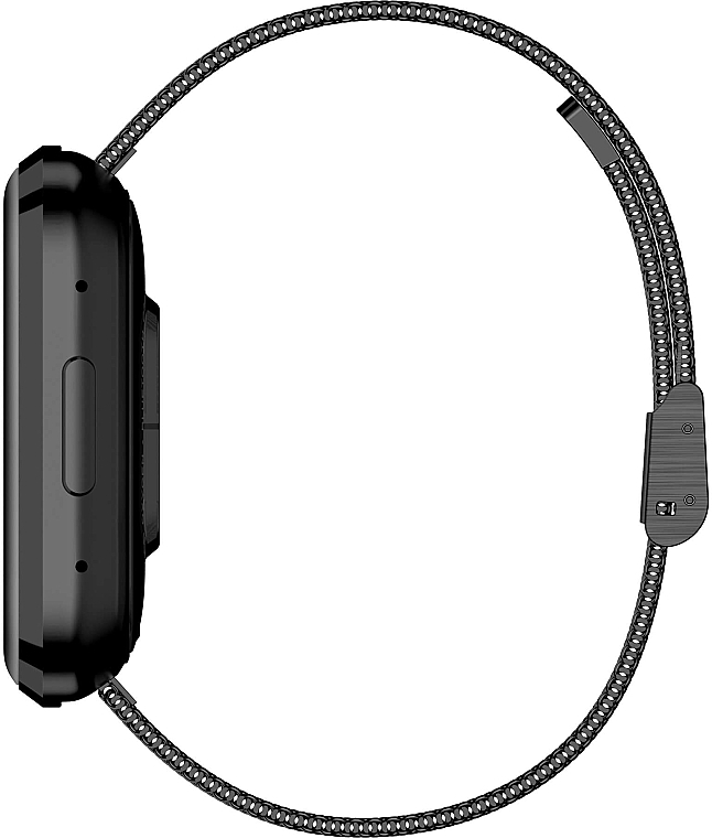 Smartwatch Schwarzes Metall - Garett Smartwatch GRC STYLE Black Steel  — Bild N4
