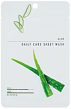 Düfte, Parfümerie und Kosmetik Feuchtigkeitsspendende Tuchmaske für das Gesicht mit Aloeextrakt - Eunyul Daily Care Mask Sheet Aloe