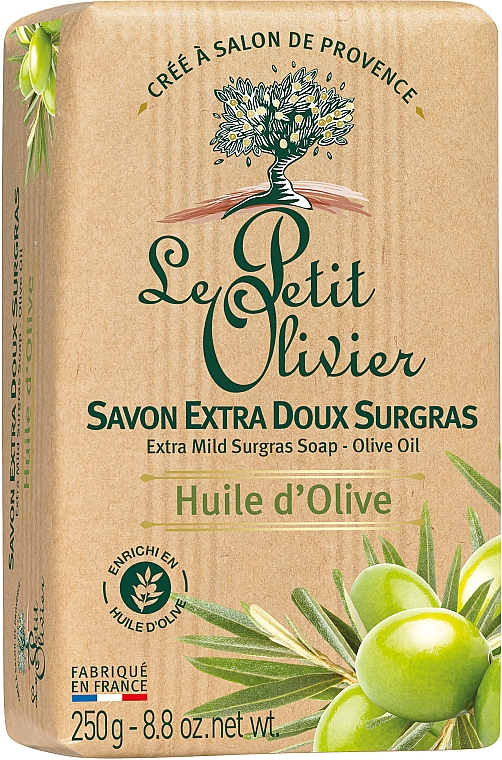 Naturseife mit Olivenöl - Le Petit Olivier Extra mild soap Olive oil — Foto N2