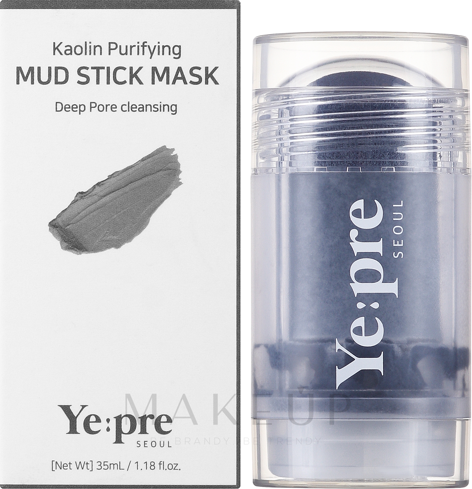 Stick-Maske für das Gesicht - Yepre Kaolin Purifying Mud Stick Mask — Bild 35 g