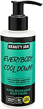 Extra erfrischende Körpercreme mit Menthol, Pfefferminze und Kokosöl - Beauty Jar Everybody, Cool Down! Ultra-Refreshing Body Cream — Bild N1