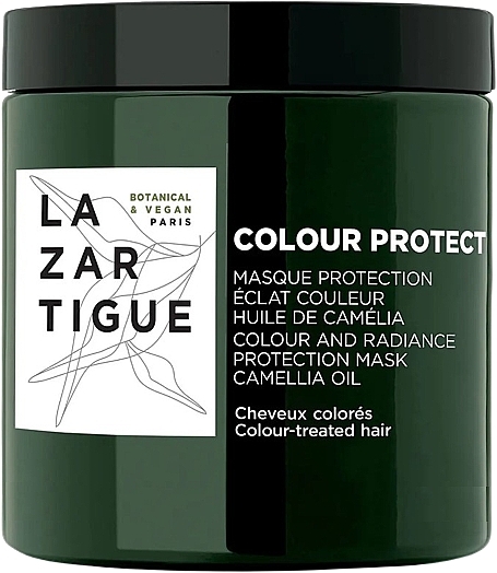 GESCHENK! Maske zum Schutz der Haarfarbe - Lazartigue Color Protect Color and Radiance Protection Mask  — Bild N1