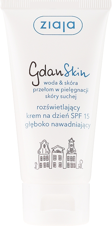 Aufhellende Gesichtscreme für den Tag LSF 15 - Ziaja GdanSkin Day Cream SPF 15 — Bild N2