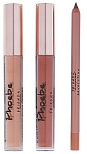 Set - Makeup Revolution X Friends Phoebe Lip Kit (lip/pen/1g + lip/gloss/2x3ml) — Bild N2