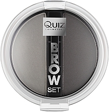 Augenbrauenschatten - Quiz Cosmetics Brow Set — Bild N2