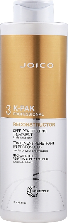 Tief eindringende, intensive und reparierende Haarmaske für trockenes und geschädigtes Haar - Joico K-Pak Deep-Penetrating Reconstructor — Bild N3