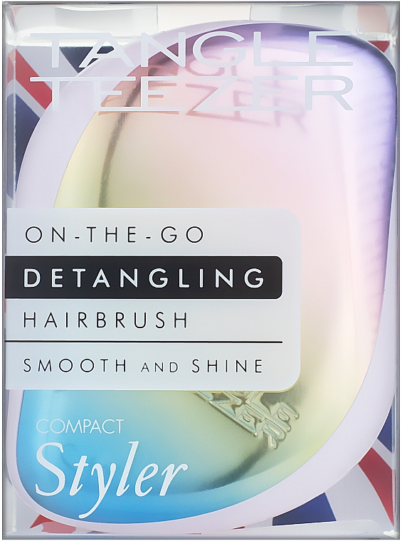 Kompakte Haarbürste Perlglanz matt - Tangle Teezer Compact Styler Pearlescent Matte — Foto N5