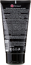 Entgiftende Peelingmaske mit Aktivkohle und Aloe Vera - Dermacol Black Magic Detox&Pore Purifying Peel-Off Mask — Bild N2