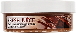Körperpeeling mit Kristallzucker - Fresh Juice Chocolate and Marzipan — Bild N2