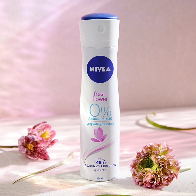 Deospray Antitranspirant - NIVEA Fresh Flower Deodorant Spray — Bild N2