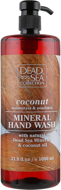 Flüssigseife mit Mineralien aus dem Toten Meer und Kokosöl - Dead Sea Collection Coconut Hand Wash with Natural Dead Sea Minerals — Bild N1