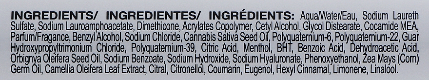 Haarshampoo mit Hanföl - Abril et Nature CBD Cannabis Oil Elixir — Bild N5
