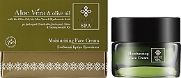 Düfte, Parfümerie und Kosmetik Beruhigende Gesichtscreme mit Aloe - Olive Spa Aloe Vera Moisturizing Face Cream