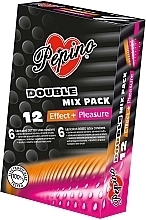 Düfte, Parfümerie und Kosmetik Kondome 12 St. - Pepino Double Mix 