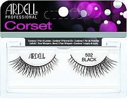 Künstliche Wimpern - Ardell Lashes Corset Collection Black 502 — Bild N1