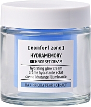 Reichhaltige Sorbetcreme für tiefe Feuchtigkeit und Ausstrahlung - Comfort Zone Hydramemory Rich Sorbet Cream — Bild N3