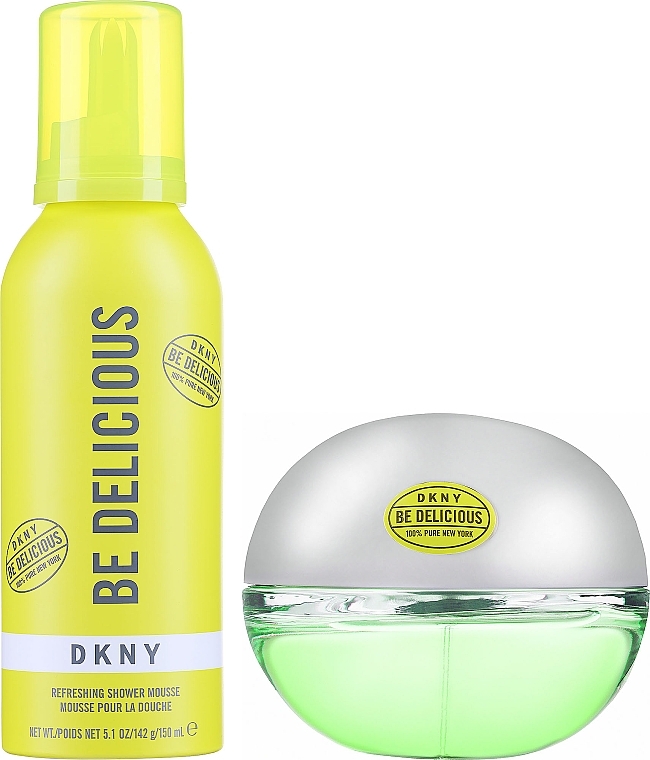 Duftset (Eau de Parfum 100 ml + Duschmousse 150 ml) - DKNY Be Delicious — Bild N2