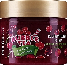 Zuckerpeeling für den Körper Wildkirsche und grüner Tee - Perfecta Bubble Tea Wild Cherry + Green Tea — Bild N2