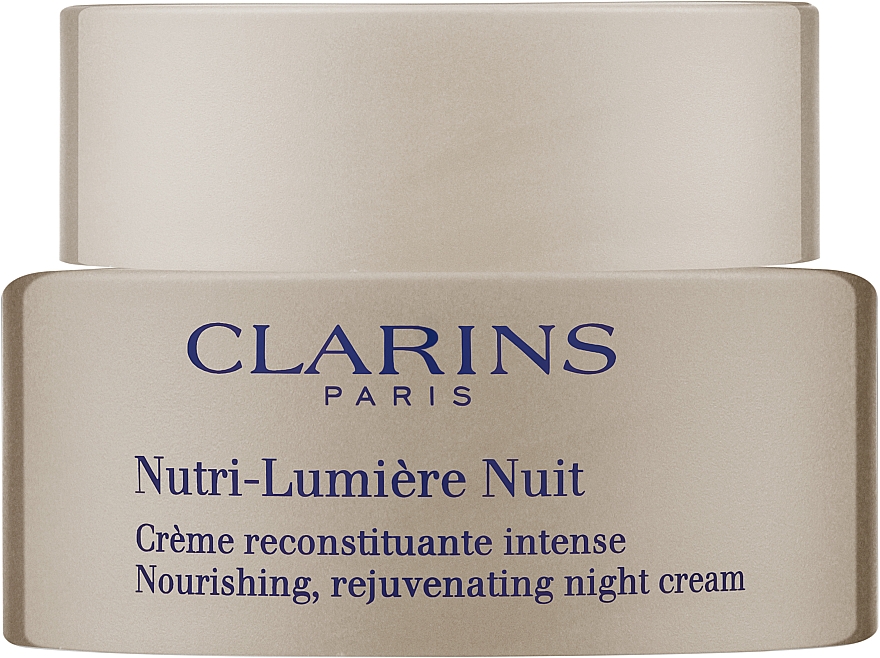 Nährende und aufbauende Anti-Aging Nachtcreme für jeden Hauttyp - Clarins Nutri-Lumiere Nuit Nourishing Rejuvenating Night Cream — Bild N1
