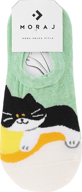 Kurzsocken für Damen Kater, CDB200-128, grün - Moraj — Bild N1